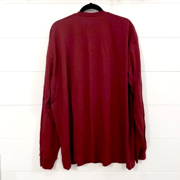 Oversized Long Sleeve Crew Neck Shirt Set - Picture 7 of 14